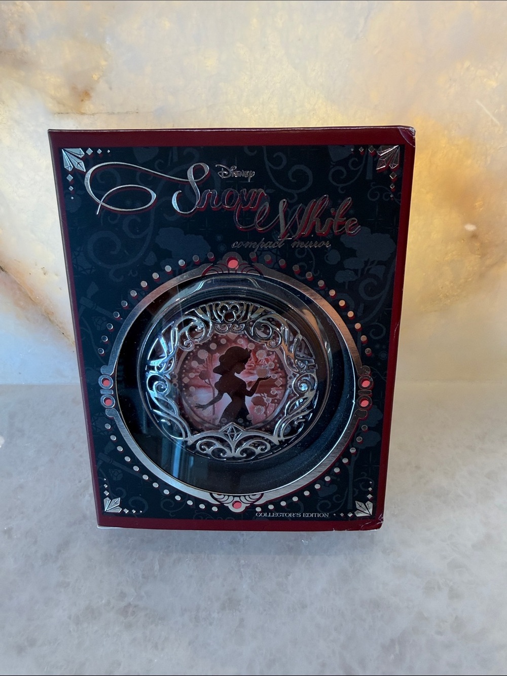 Disney Snow White Compact Mirror - Red, Black, Silver